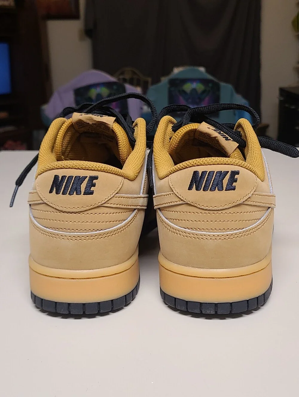 Nike Dunk Low Retro SE Wheat Gum casual low top skateboard sneakers size 13
